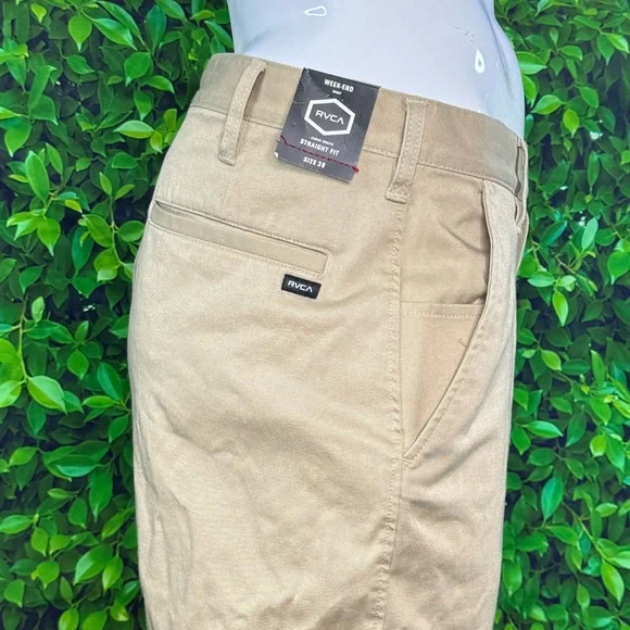 RVCA Men’s The Weekend Stretch Straight Fit Pants - NWT - Picture 7 of 12